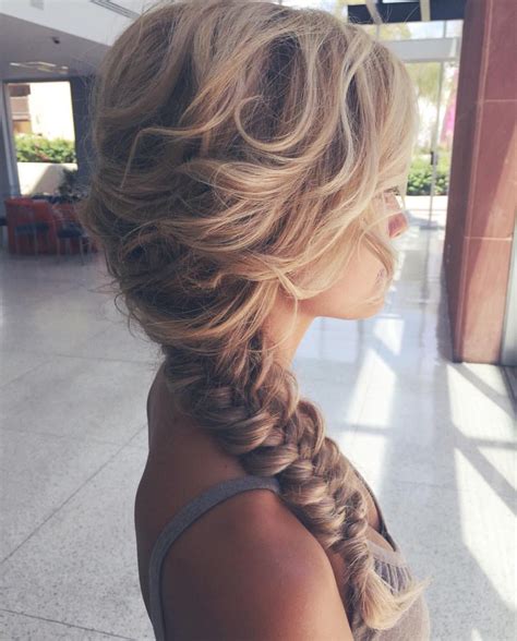 fishtail braid hairstyles for prom